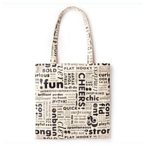 KATE SPADE What Do You Say Canvas Tote